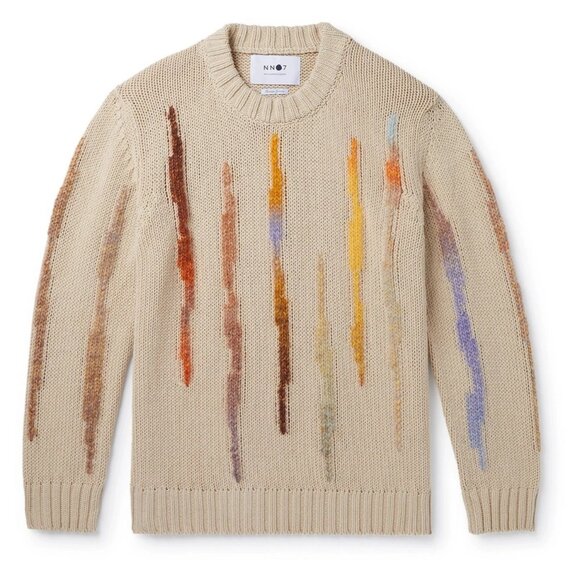 NN.07 No Nationality Rick Sweater 6448 in Sand